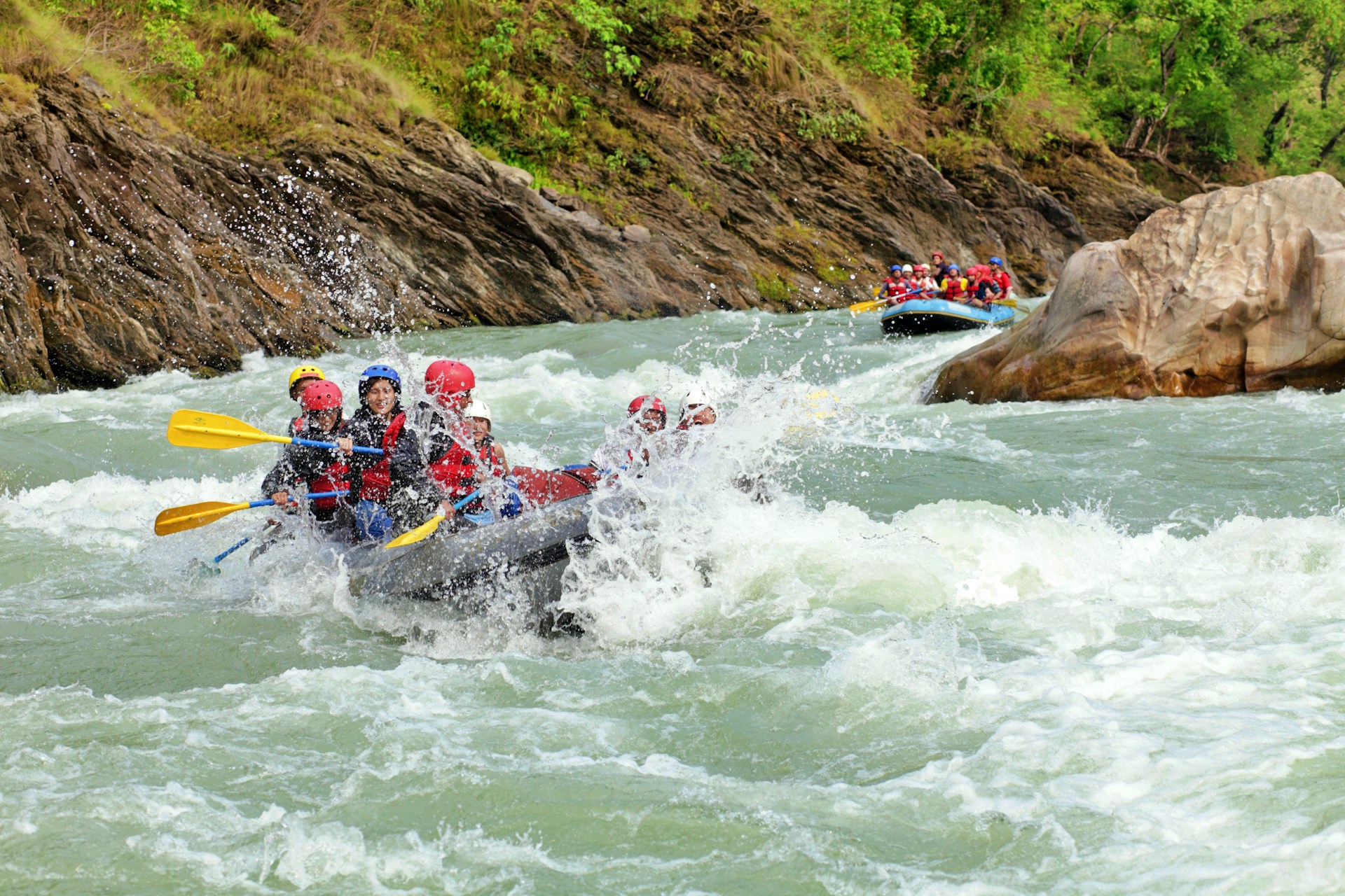 rafting